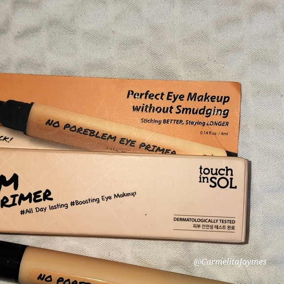 BNIB》Touch in Sol No Poreblem Eye Primer Eye Makeup Booster - Picture 3 of 3